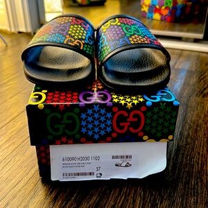 Authentic Gucci slides